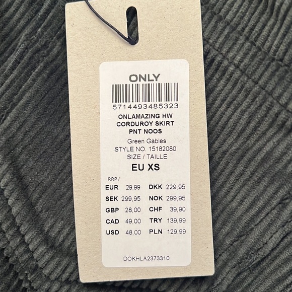 ONLY Corduroy Skirt - Picture 6 of 6